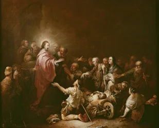 Jesus segnet die Kranken